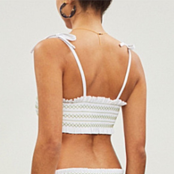 Tory Burch Costa Bandeau Bikini Top - Picture 6 of 8